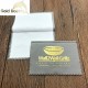 Personalized Anti Tarnish Chemical Treated 4 Layers Jewelry Cleaning And Polishing Cloth With Hot Foil Silver/gold Logo