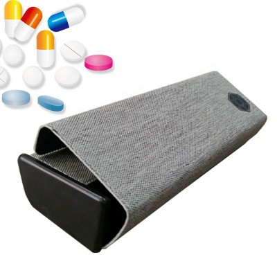 Custom Pill Box Safe Portable Pill Medicine Box Organizer with Antibacterial Agent Eco Friendly Pill Organizer